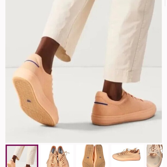 Creamsicle Rothy Sneakers - Picture 10 of 10